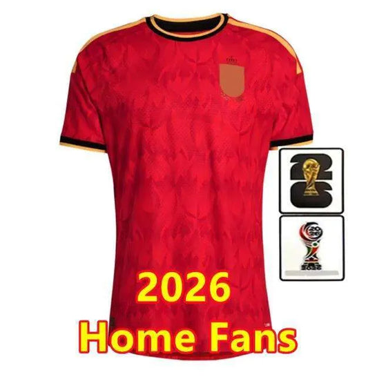 Belgium Jersey 2026 World Cup Soccer Jerseys  Football Shirt Football Jersy