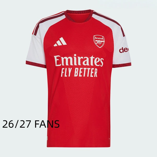 26 27 Arsenal  Jersey 2026 Soccer Jerseys RICE SAKA MADUEKE ZUBIMENDI Football Shirt Football Jersy Fans