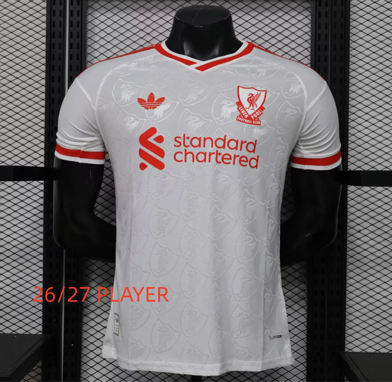 26 27 Liverpool  Jersey 2026 Soccer Jerseys MAC ALLISTER DIOGO VIRGIL ISAK Football Shirt Football Jersy Fans Player
