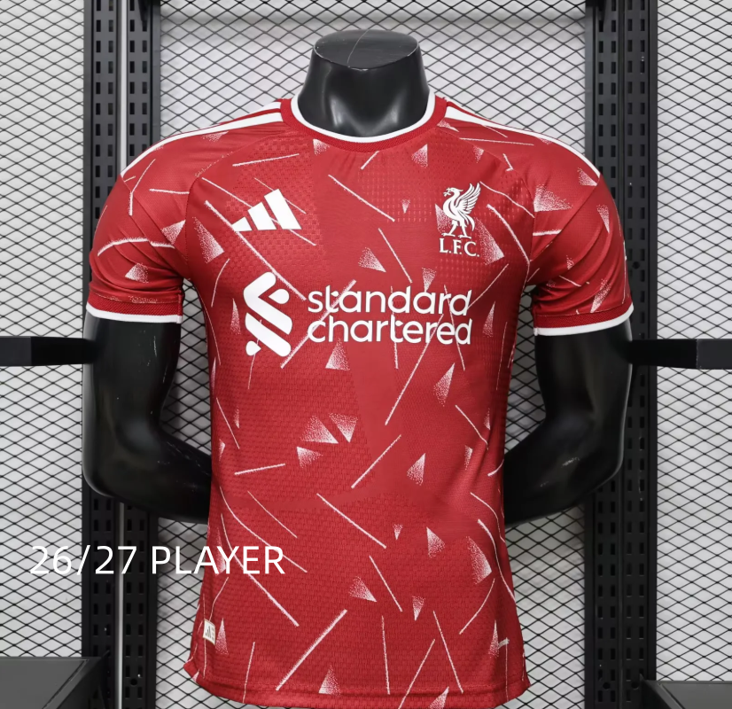 26 27 Liverpool  Jersey 2026 Soccer Jerseys MAC ALLISTER DIOGO VIRGIL ISAK Football Shirt Football Jersy Fans Player