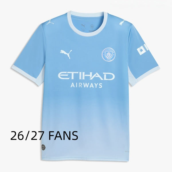 26 27 Manchester City Jersey 2026 Soccer Jerseys HAALAND FODEN DOKURODRIGO Football Shirt Football Jersy Fans Player