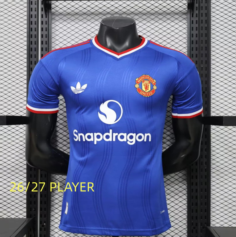26 27 Manchester United Jersey 2026 Soccer Jerseys B.Fernandes Cunha Zirkzee MBEUMO Football Shirt Football Jersy Fans Player