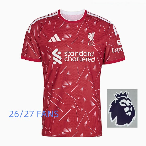 26 27 Liverpool  Jersey 2026 Soccer Jerseys MAC ALLISTER DIOGO VIRGIL ISAK Football Shirt Football Jersy Fans Player