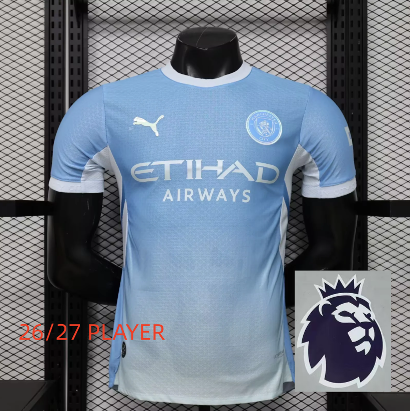 26 27 Manchester City Jersey 2026 Soccer Jerseys HAALAND FODEN DOKURODRIGO Football Shirt Football Jersy Fans Player