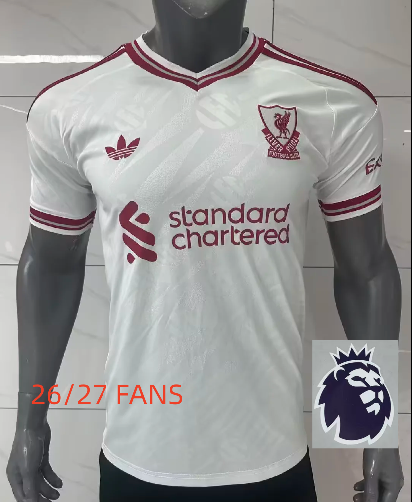 26 27 Liverpool  Jersey 2026 Soccer Jerseys MAC ALLISTER DIOGO VIRGIL ISAK Football Shirt Football Jersy Fans Player