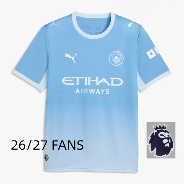 26 27 Manchester City Jersey 2026 Soccer Jerseys HAALAND FODEN DOKURODRIGO Football Shirt Football Jersy Fans Player