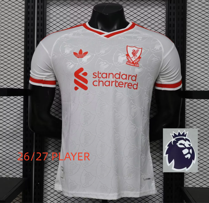 26 27 Liverpool  Jersey 2026 Soccer Jerseys MAC ALLISTER DIOGO VIRGIL ISAK Football Shirt Football Jersy Fans Player