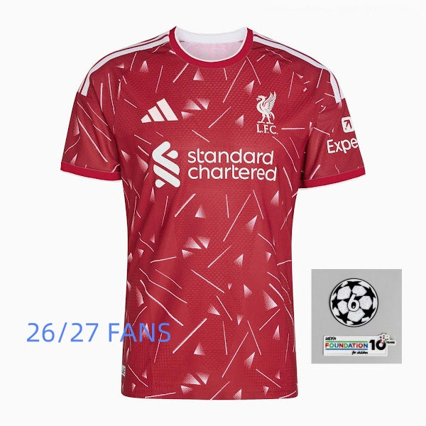 26 27 Liverpool  Jersey 2026 Soccer Jerseys MAC ALLISTER DIOGO VIRGIL ISAK Football Shirt Football Jersy Fans Player