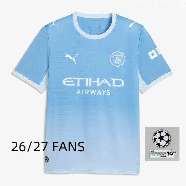 26 27 Manchester City Jersey 2026 Soccer Jerseys HAALAND FODEN DOKURODRIGO Football Shirt Football Jersy Fans Player