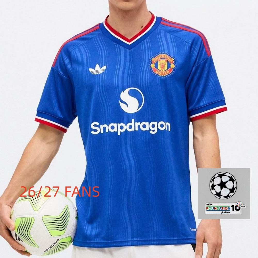 26 27 Manchester United Jersey 2026 Soccer Jerseys B.Fernandes Cunha Zirkzee MBEUMO Football Shirt Football Jersy Fans Player