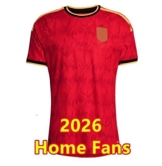 Belgium Jersey 2026 World Cup Soccer Jerseys  Football Shirt Football Jersy